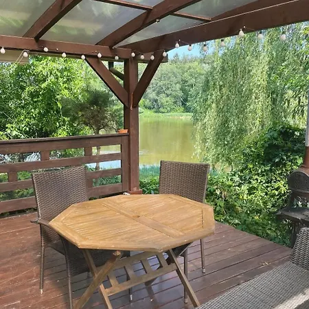 Dom Nad Samym Bugiem 2h Od Warszawy Сasa de vacaciones Klepaczew